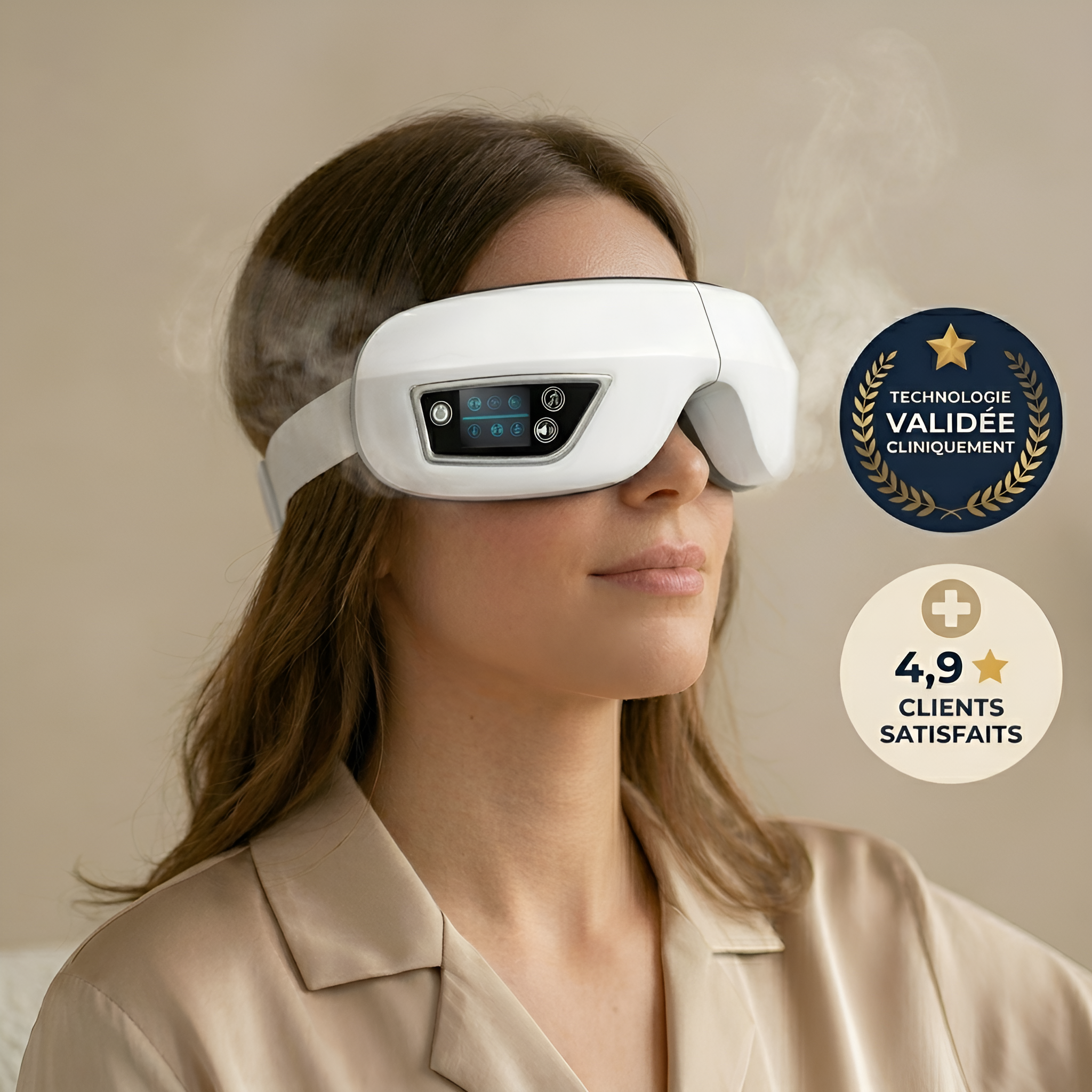 Somnio — Masque Masseur Oculaire Pro